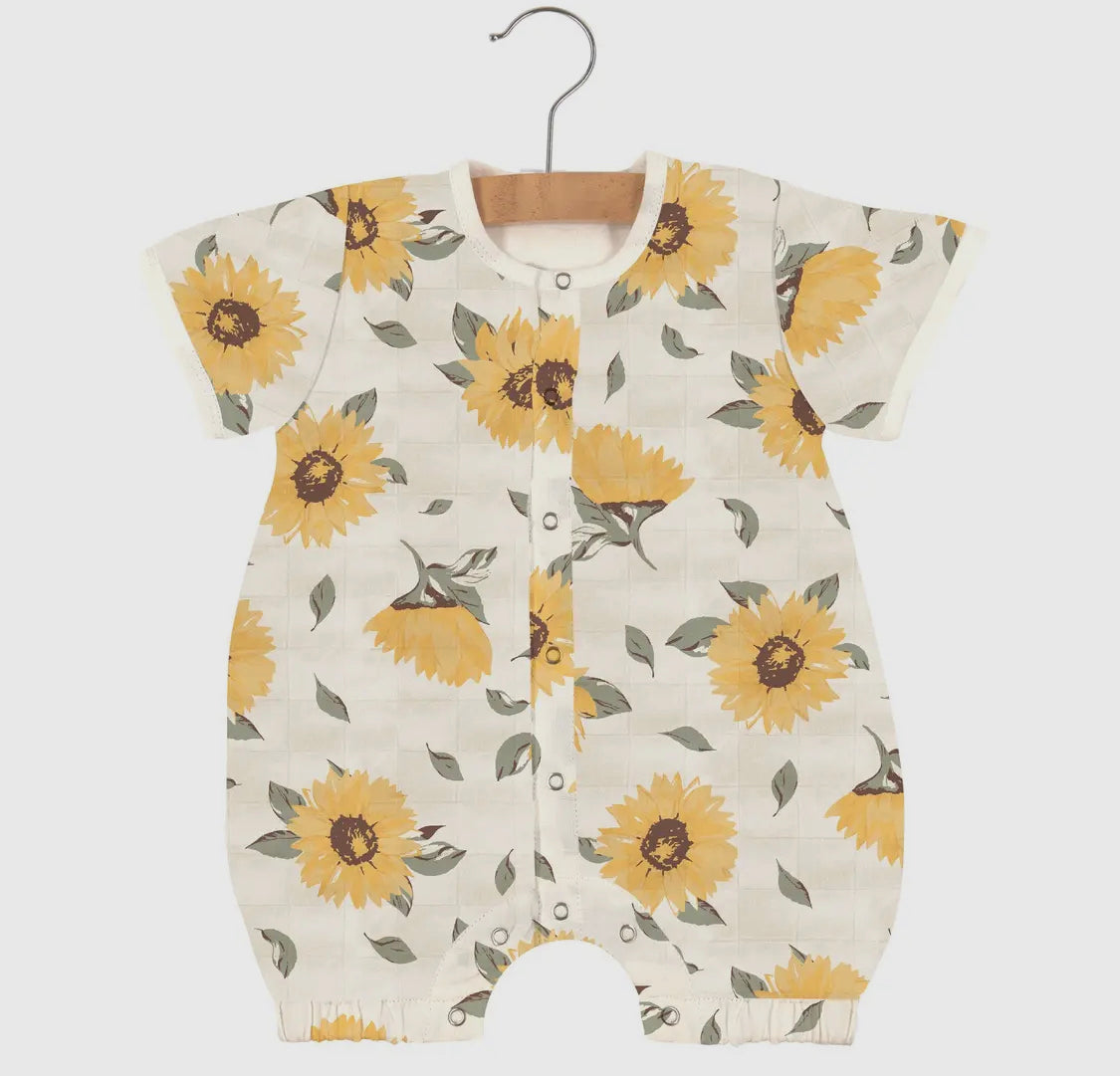 Sunflower Farm Mini Romper