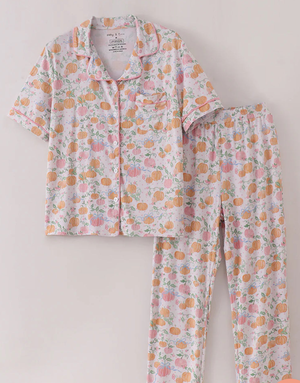 Women’s Bamboo Pumpkin Pj
