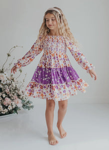 Lavender Grace Tiered Dress
