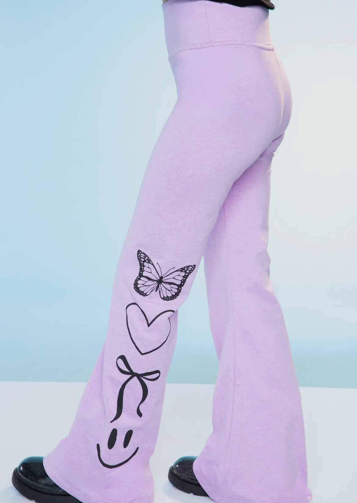 Luxe Emoji Legging -blush